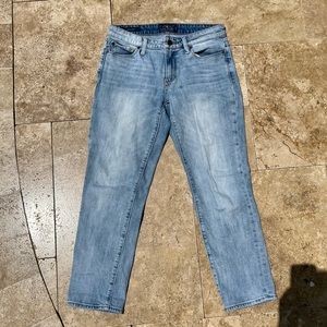 Lucky Brand sweet crop light denim jeans